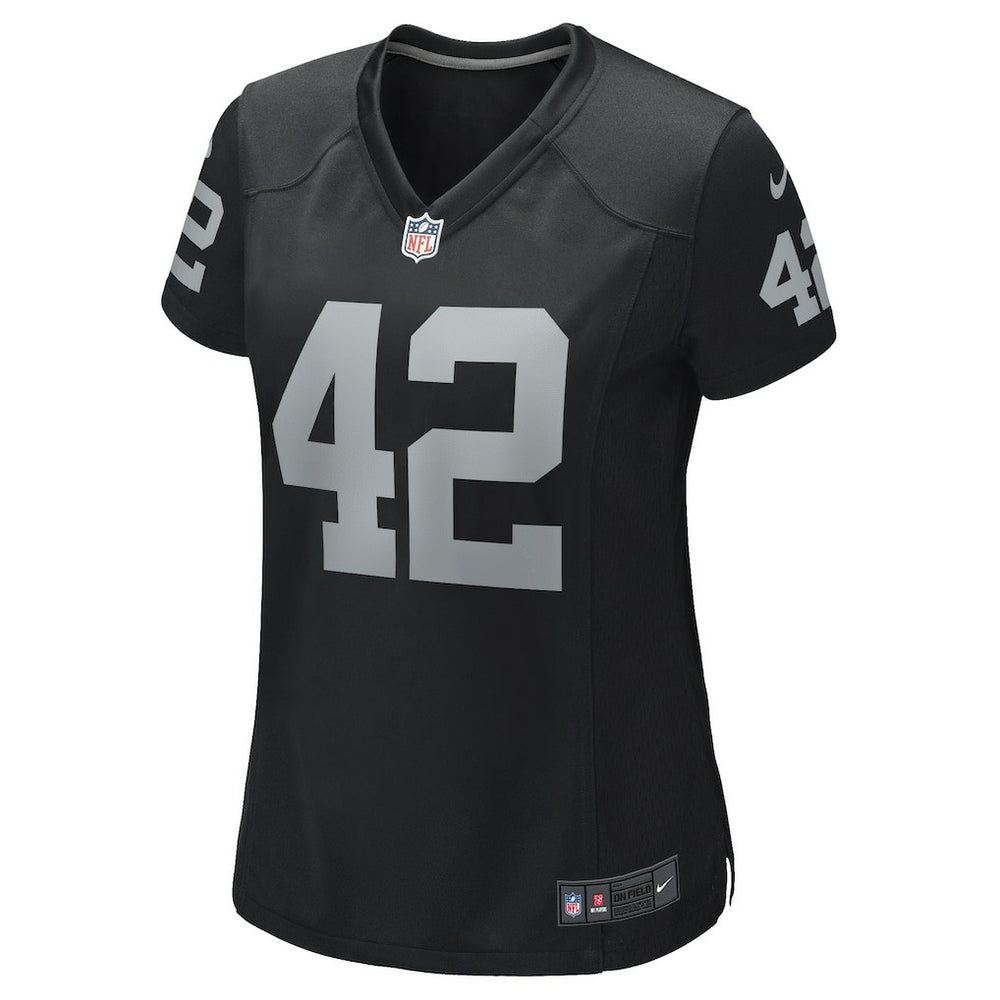 Ronnie Lott  Women's Game Retired Player Jersey - Las Vegas Raiders