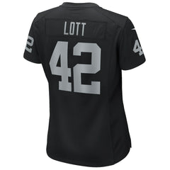 Ronnie Lott  Women's Game Retired Player Jersey - Las Vegas Raiders