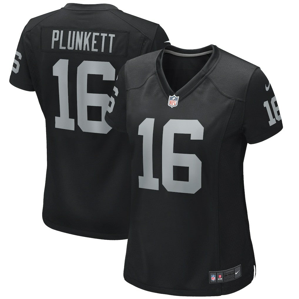Jim Plunkett  Women's Game Retired Player Jersey - Las Vegas Raiders