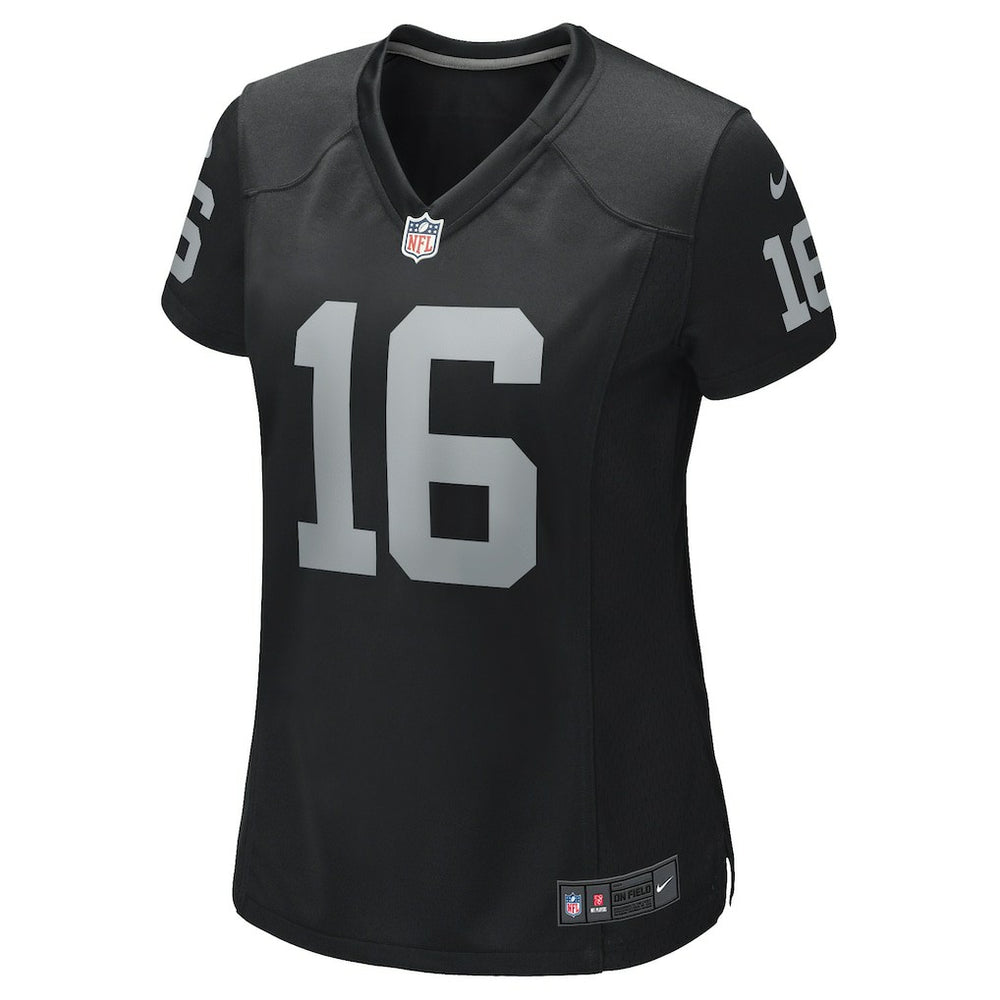 Jim Plunkett  Women's Game Retired Player Jersey - Las Vegas Raiders