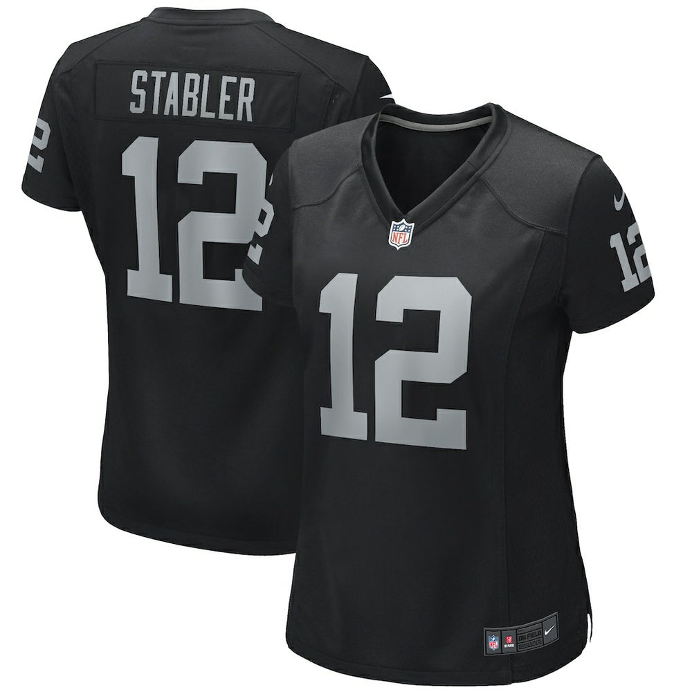 Ken Stabler  Women's Game Retired Player Jersey - Las Vegas Raiders