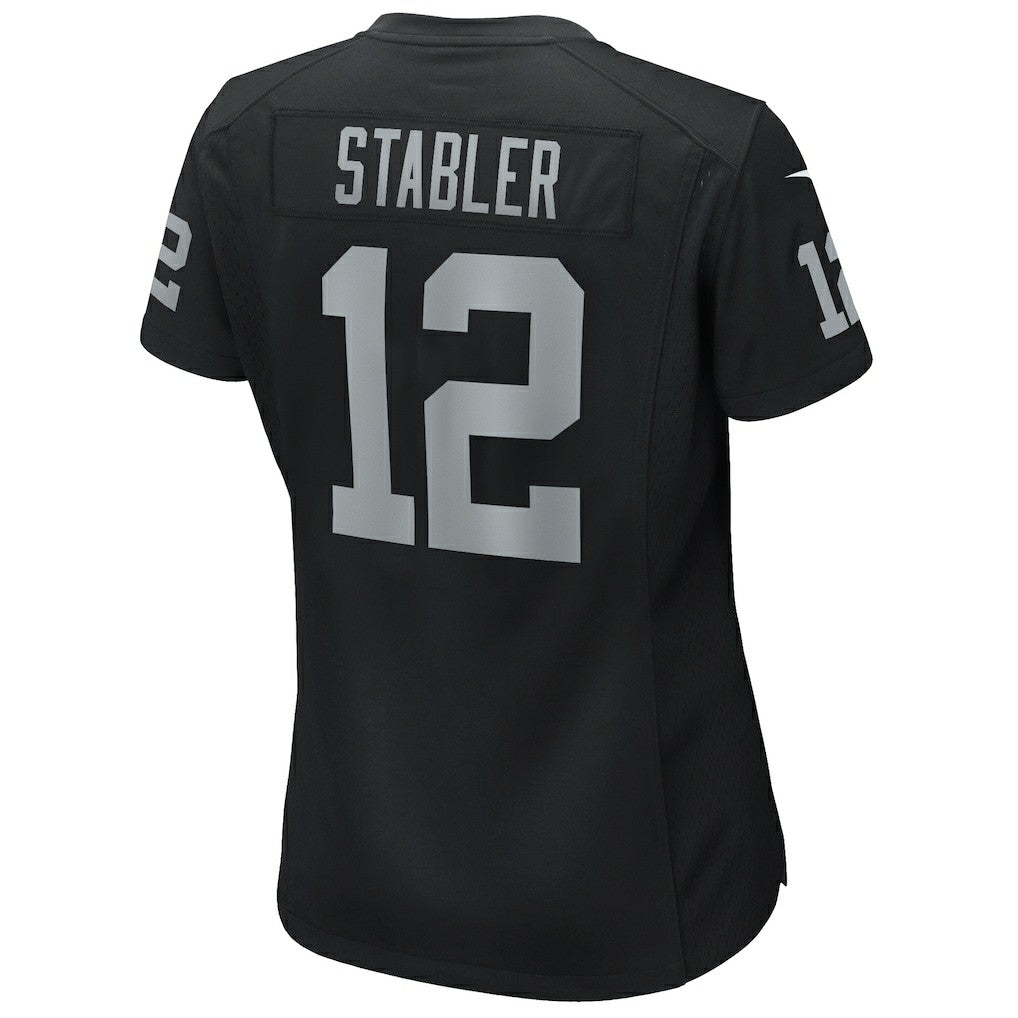 Ken Stabler  Women's Game Retired Player Jersey - Las Vegas Raiders