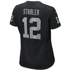 Ken Stabler  Women's Game Retired Player Jersey - Las Vegas Raiders