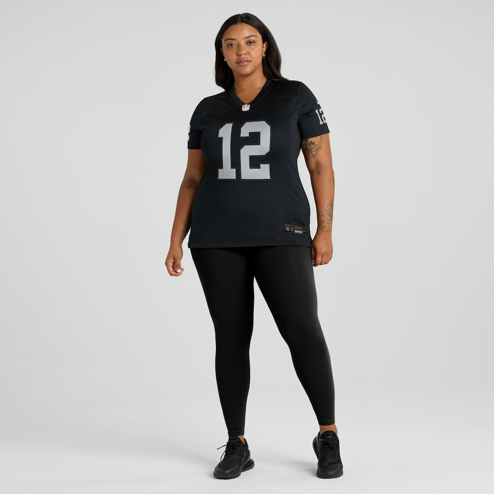Ken Stabler  Women's Game Retired Player Jersey - Las Vegas Raiders
