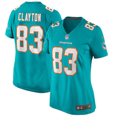 Mark Clayton  Women's Game Retired Player Jersey - Miami Dolphins
