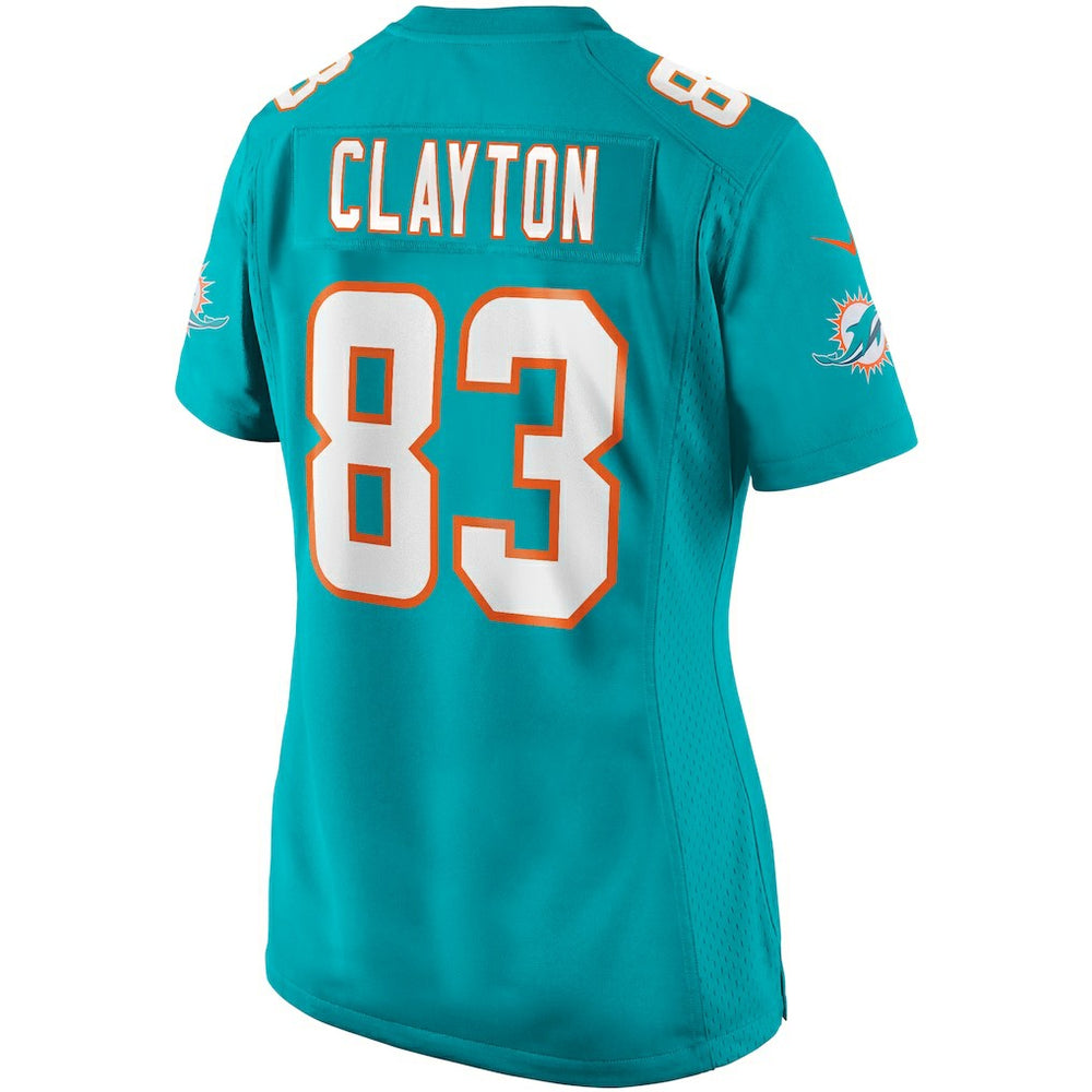 Mark Clayton  Women's Game Retired Player Jersey - Miami Dolphins