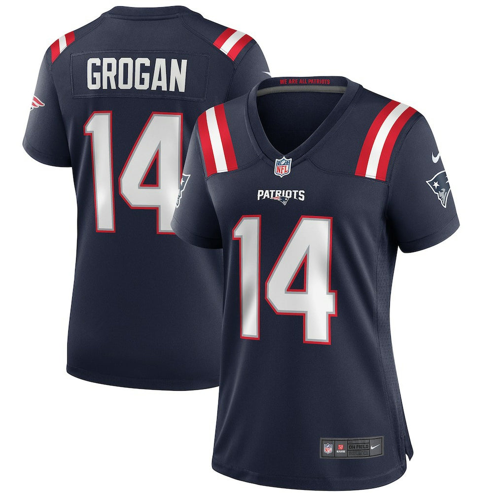 Steve Grogan  Women's Game Retired Player Jersey - New England Patriots