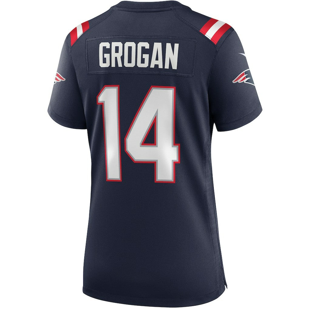 Steve Grogan  Women's Game Retired Player Jersey - New England Patriots
