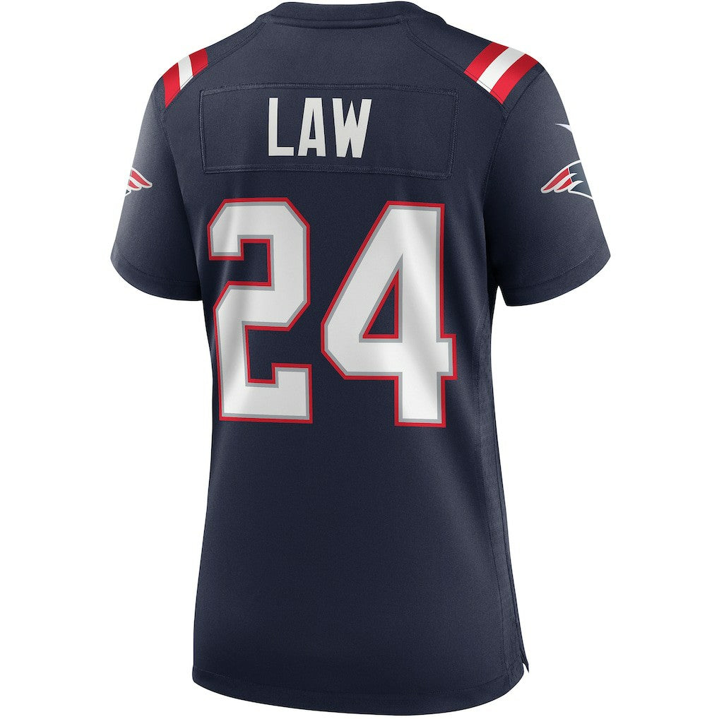 Ty Law  Women's Game Retired Player Jersey - New England Patriots