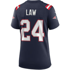 Ty Law  Women's Game Retired Player Jersey - New England Patriots