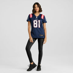 Randy Moss  Women's Game Retired Player Jersey - New England Patriots