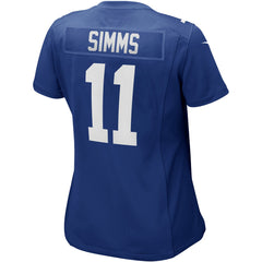 Phil Simms  Women's Game Retired Player Jersey - New York Giants