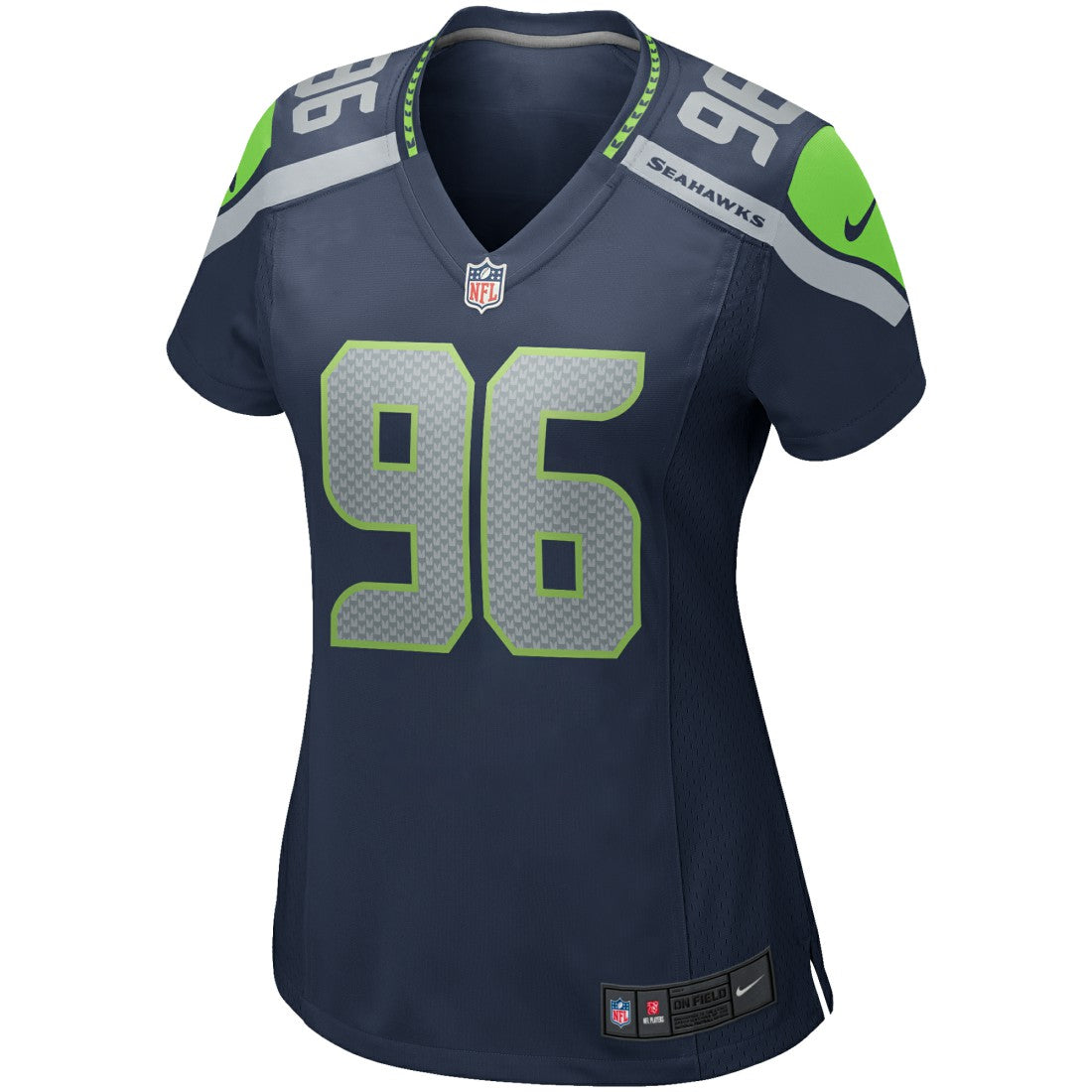 Cortez Kennedy  Women's Game Retired Player Jersey - Seattle Seahawks