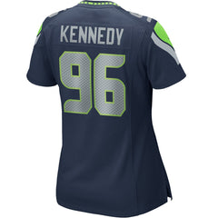 Cortez Kennedy  Women's Game Retired Player Jersey - Seattle Seahawks