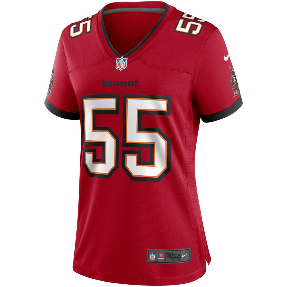 Derrick Brooks  Women's Game Retired Player Jersey - Tampa Bay Buccaneers