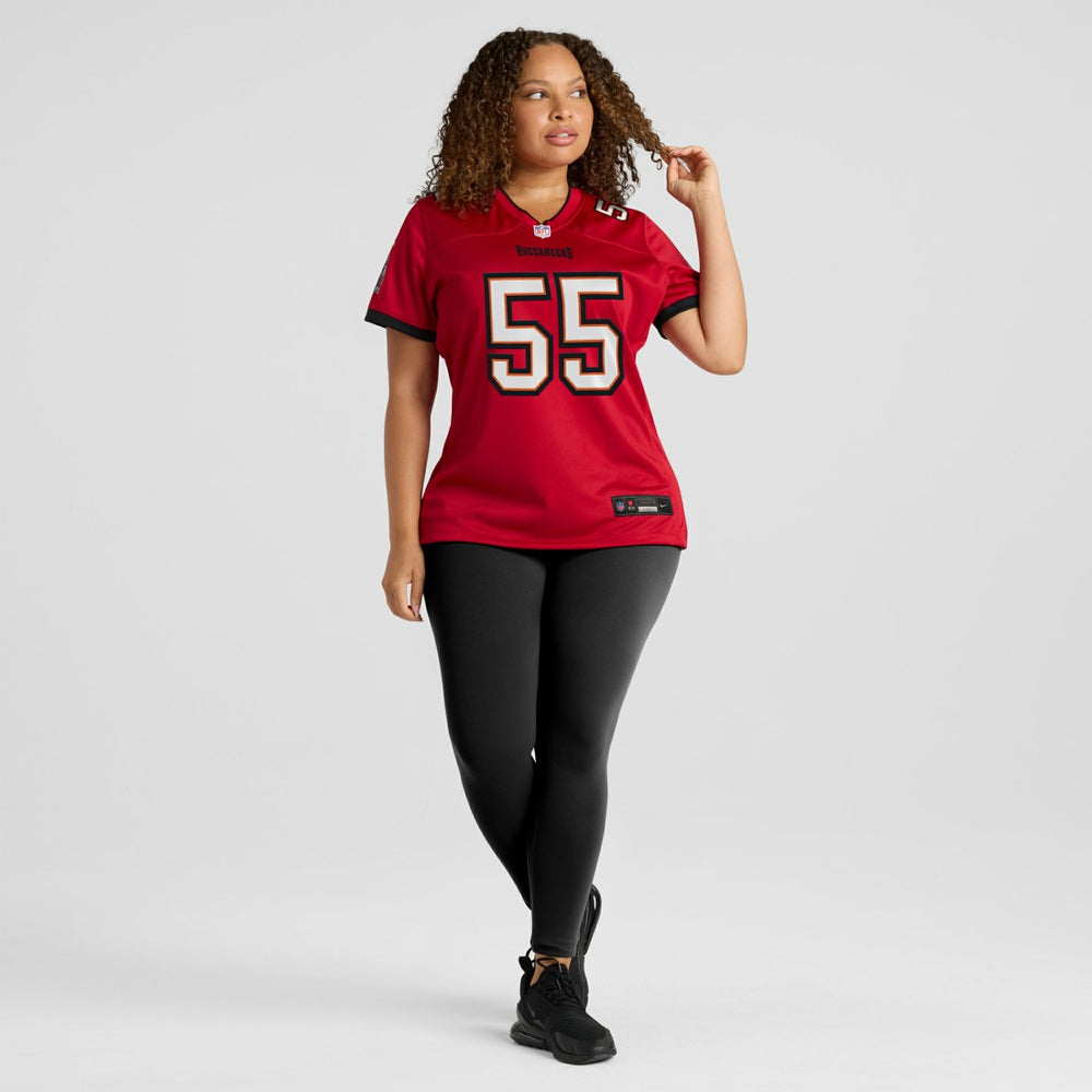 Derrick Brooks  Women's Game Retired Player Jersey - Tampa Bay Buccaneers