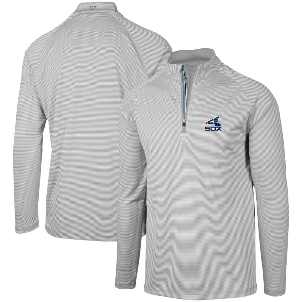 MLB Chicago White Sox Levelwear Orion Historic Logo Raglan Quarter-Zip Jacket