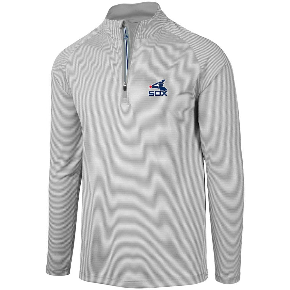 MLB Chicago White Sox Levelwear Orion Historic Logo Raglan Quarter-Zip Jacket