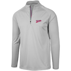 MLB Minnesota Twins Levelwear Orion Historic Logo Raglan Quarter-Zip Jacket