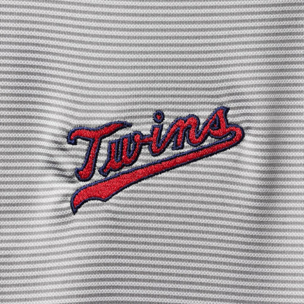 MLB Minnesota Twins Levelwear Orion Historic Logo Raglan Quarter-Zip Jacket