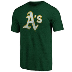 MLB Athletics Father's Day Greatest Dad Tri-Blend T-Shirt