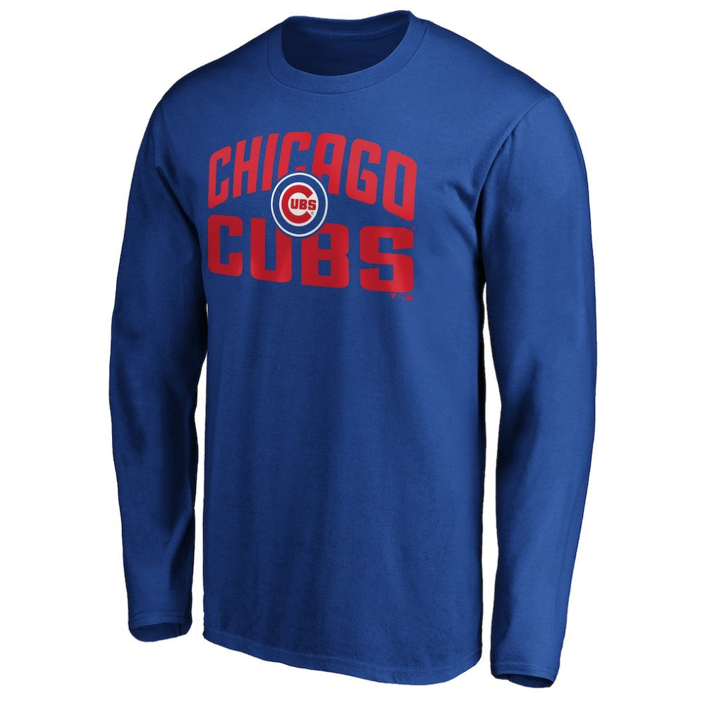 MLB Chicago Cubs Father's Day #1 Dad Long Sleeve T-Shirt