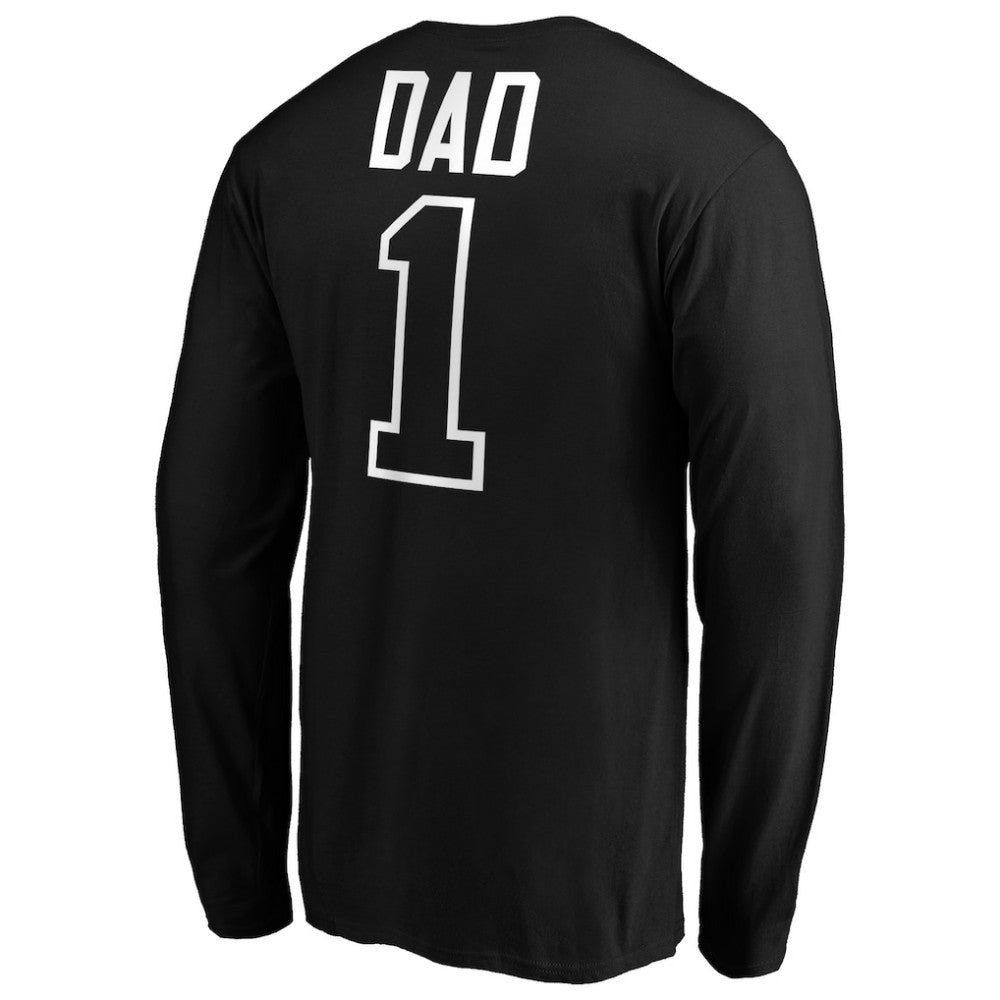 MLB Chicago White Sox Father's Day #1 Dad Long Sleeve T-Shirt