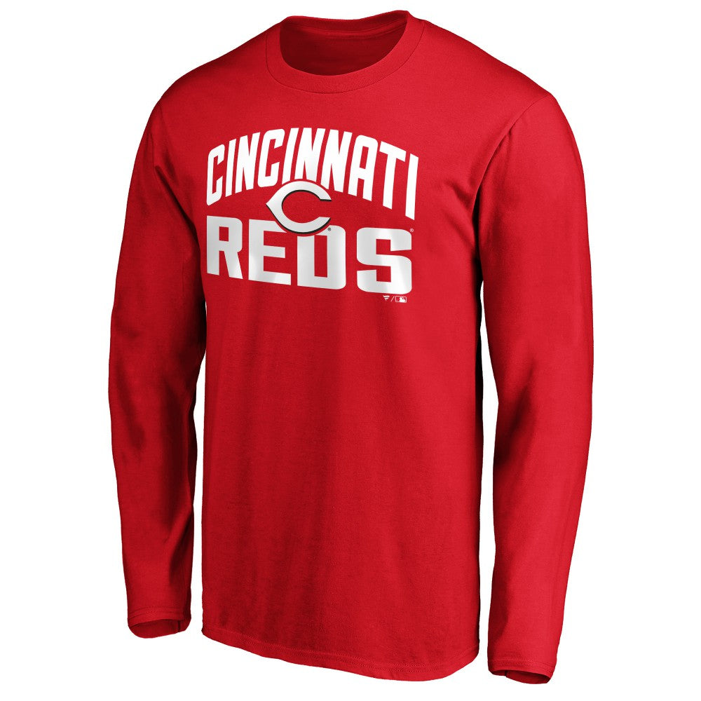 MLB Cincinnati Reds Father's Day #1 Dad Long Sleeve T-Shirt