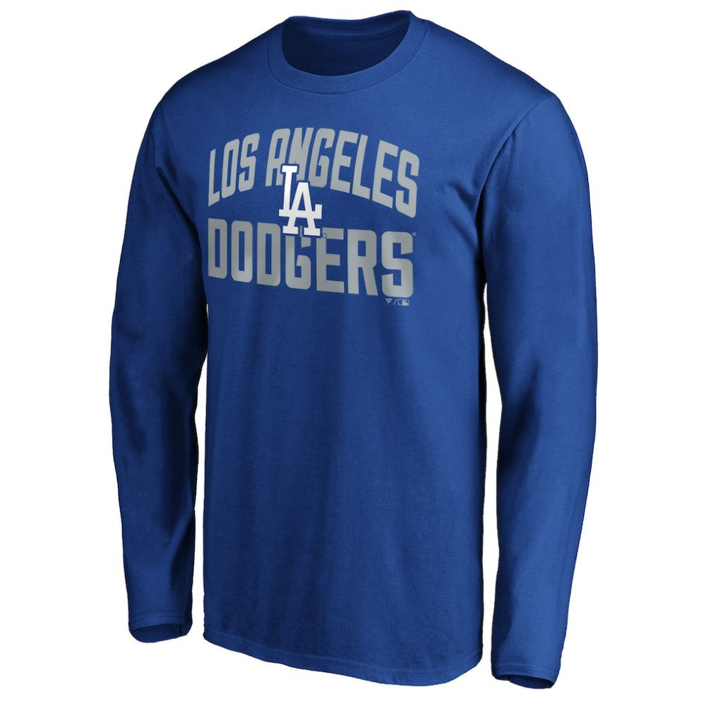 MLB Los Angeles Dodgers Father's Day #1 Dad Long Sleeve T-Shirt