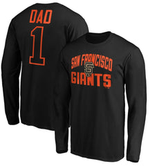 MLB San Francisco Giants Father's Day #1 Dad Long Sleeve T-Shirt