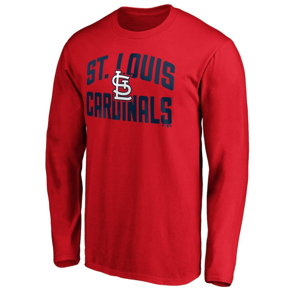 MLB St. Louis Cardinals Father's Day #1 Dad Long Sleeve T-Shirt