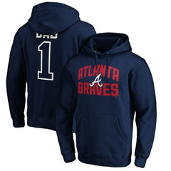 MLB Atlanta Braves Father's Day #1 Dad Pullover Hoodie