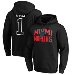 MLB Miami Marlins Father's Day #1 Dad Pullover Hoodie