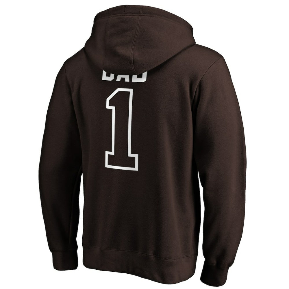 MLB San Diego Padres Father's Day #1 Dad Pullover Hoodie