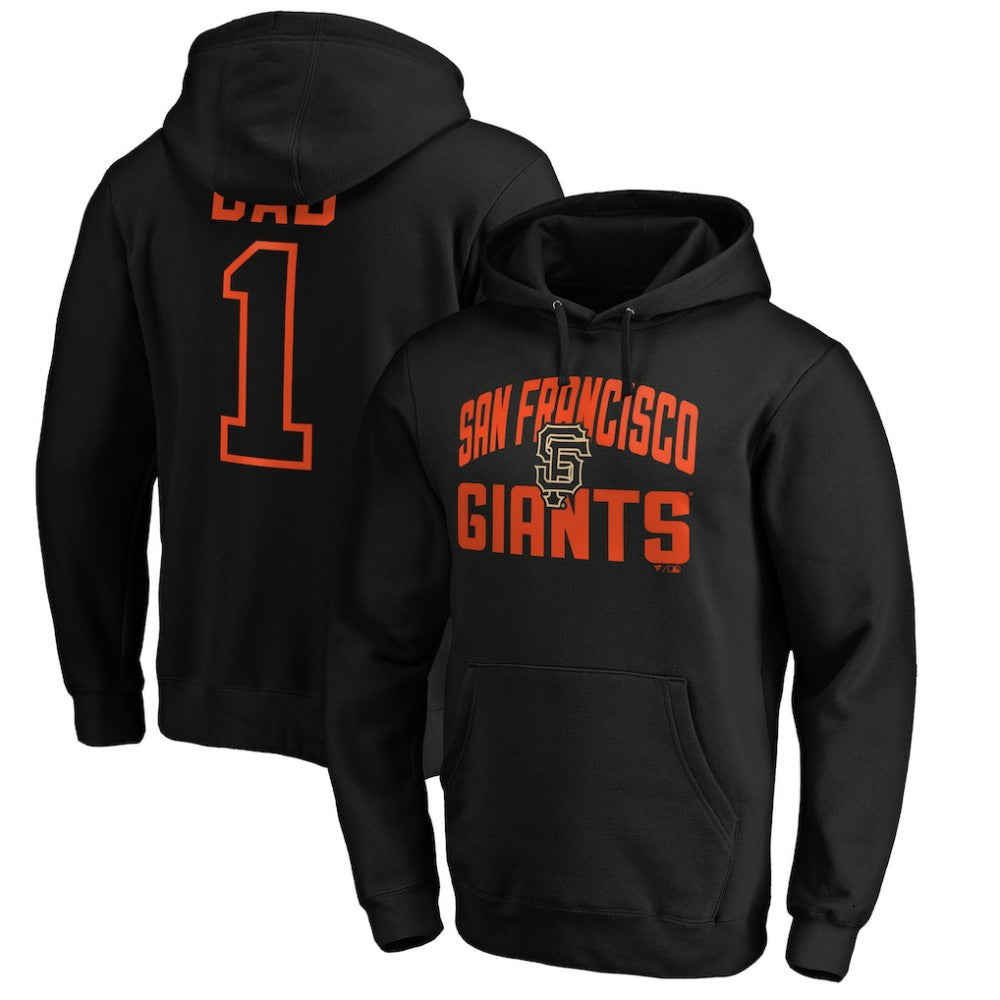 MLB San Francisco Giants Father's Day #1 Dad Pullover Hoodie