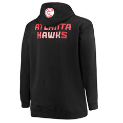 NBA Trae Young Atlanta Hawks Big & Tall Player Name & Number Full-Zip Hoodie Jacket