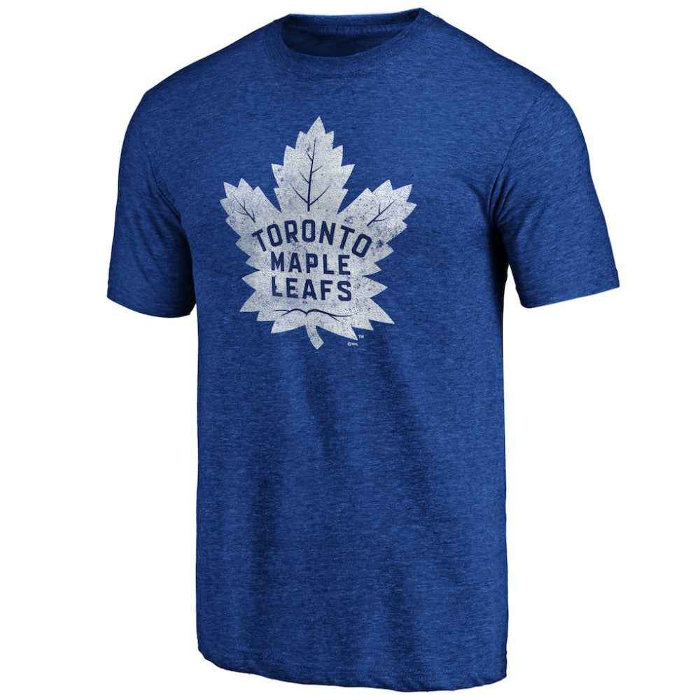 NHL Blue Toronto Maple Leafs Greatest Dad Tri-Blend T-Shirt