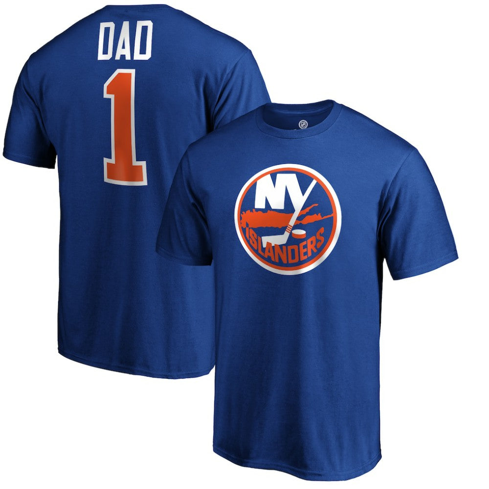 NHL Royal New York Islanders #1 Dad T-Shirt