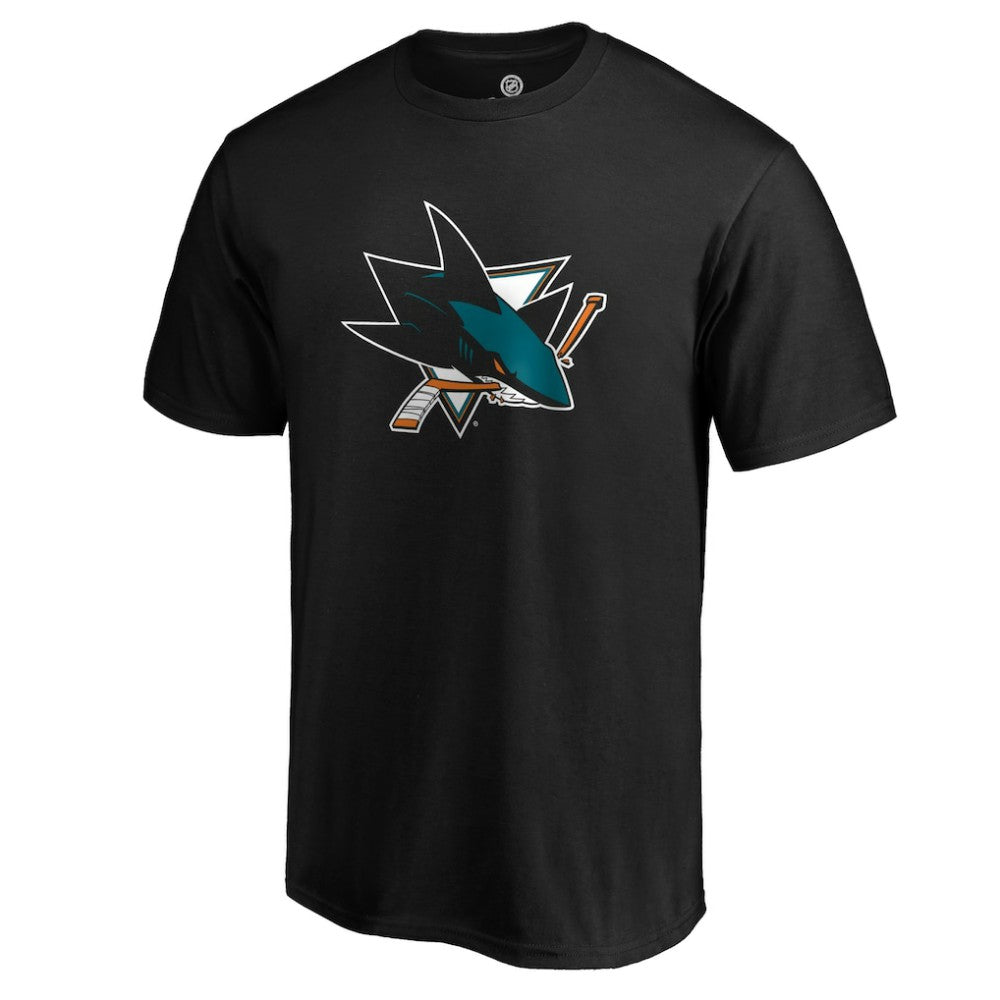 NHL Black San Jose Sharks #1 Dad T-Shirt