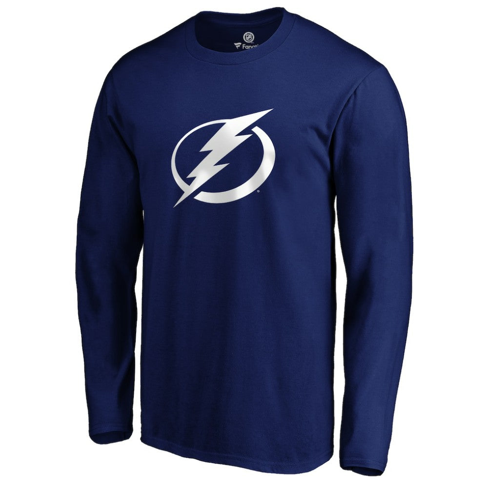 NHL Blue Tampa Bay Lightning #1 Dad Long Sleeve T-Shirt