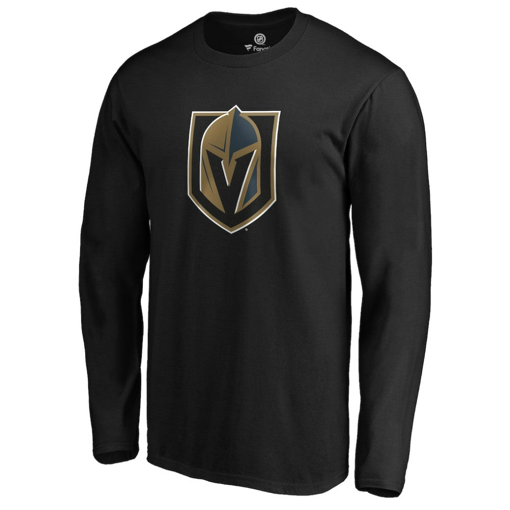 NHL Black Vegas Golden Knights #1 Dad Long Sleeve T-Shirt