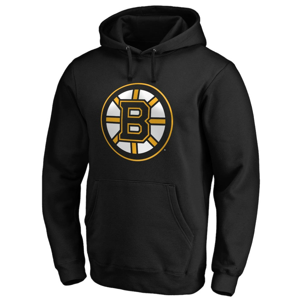 NHL Black Boston Bruins #1 Dad Pullover Hoodie