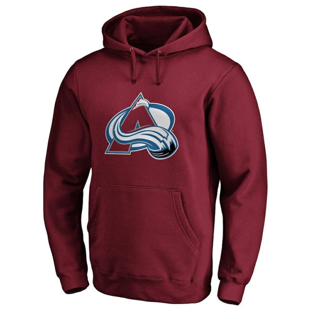 NHL Burgundy Colorado Avalanche #1 Dad Pullover Hoodie