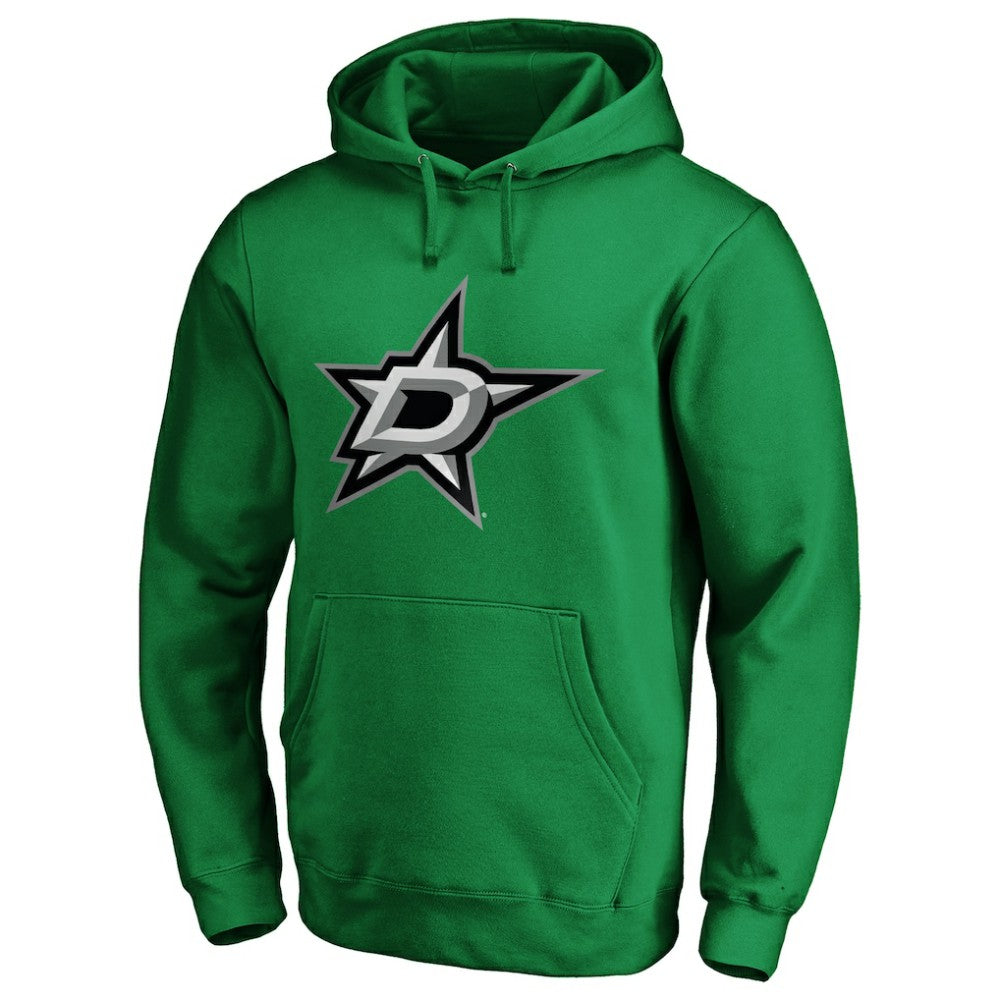 NHL Kelly Green Dallas Stars #1 Dad Pullover Hoodie