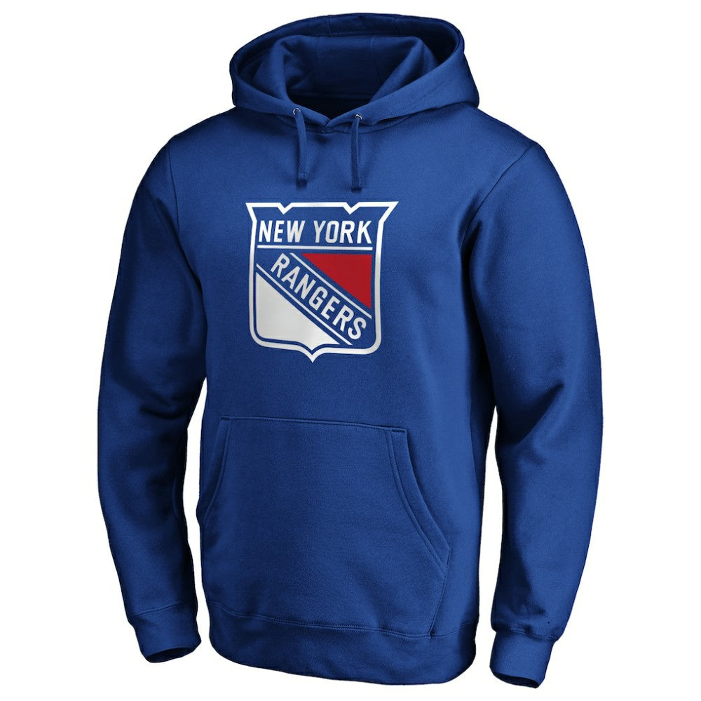 NHL Blue New York Rangers #1 Dad Pullover Hoodie