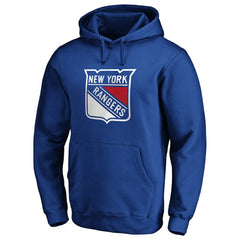 NHL Blue New York Rangers #1 Dad Pullover Hoodie
