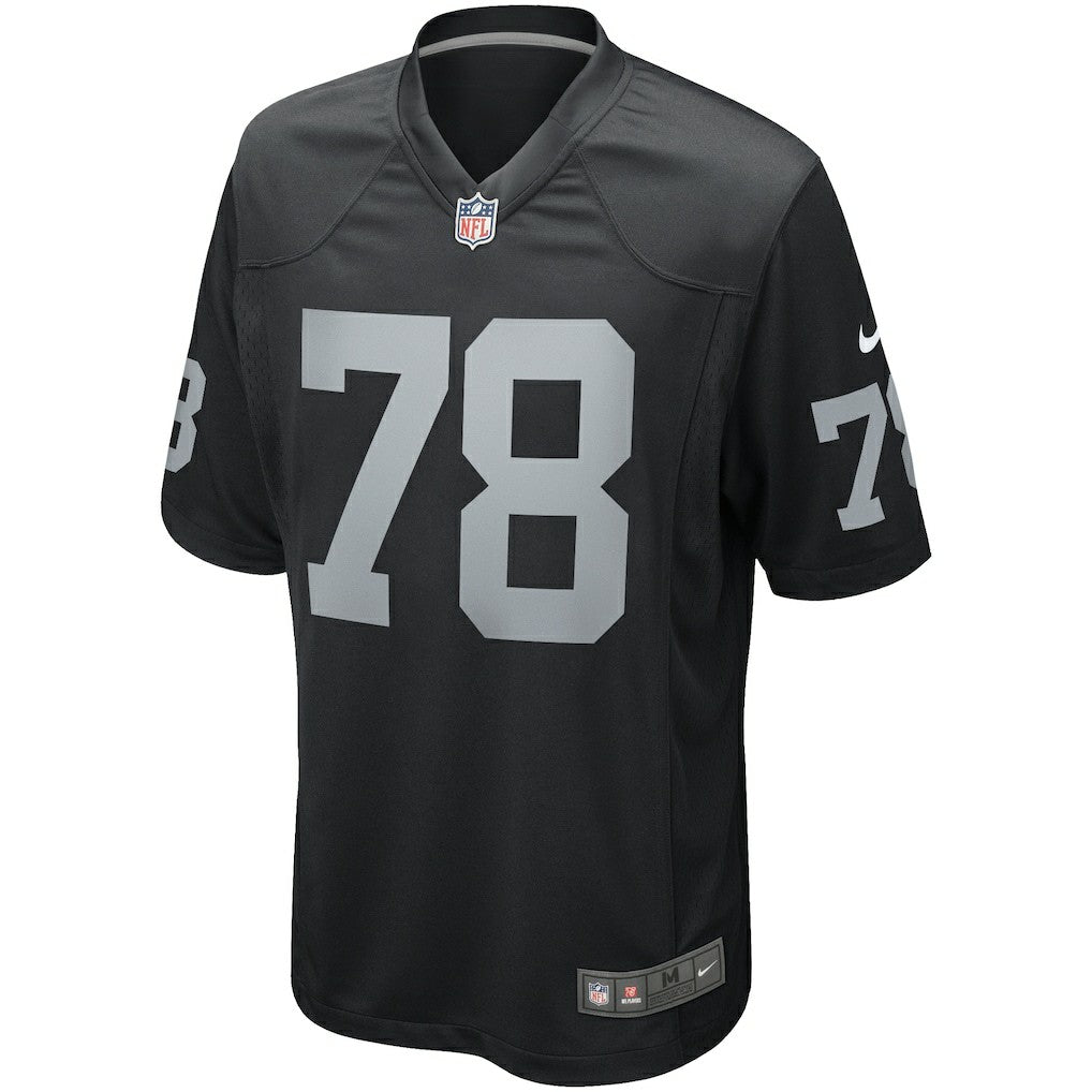 Art Shell  Game Retired Player Jersey - Las Vegas Raiders