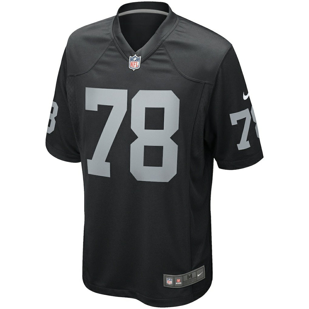 Art Shell  Game Retired Player Jersey - Las Vegas Raiders