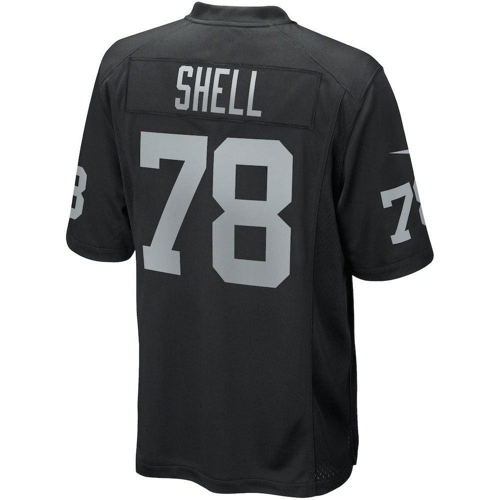 Art Shell  Game Retired Player Jersey - Las Vegas Raiders