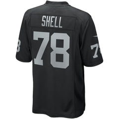 Art Shell  Game Retired Player Jersey - Las Vegas Raiders